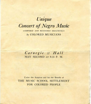 Clef Club Flyer