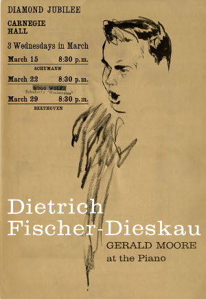 Dietrich Fischer-Dieskau Program