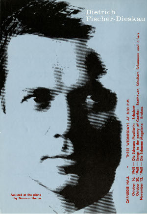 Dietrich Fischer-Dieskau Program