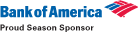 Bank of America - Proud Season Sponsor