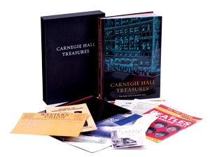 Carnegie-Hall-Treasures-Book-Setup