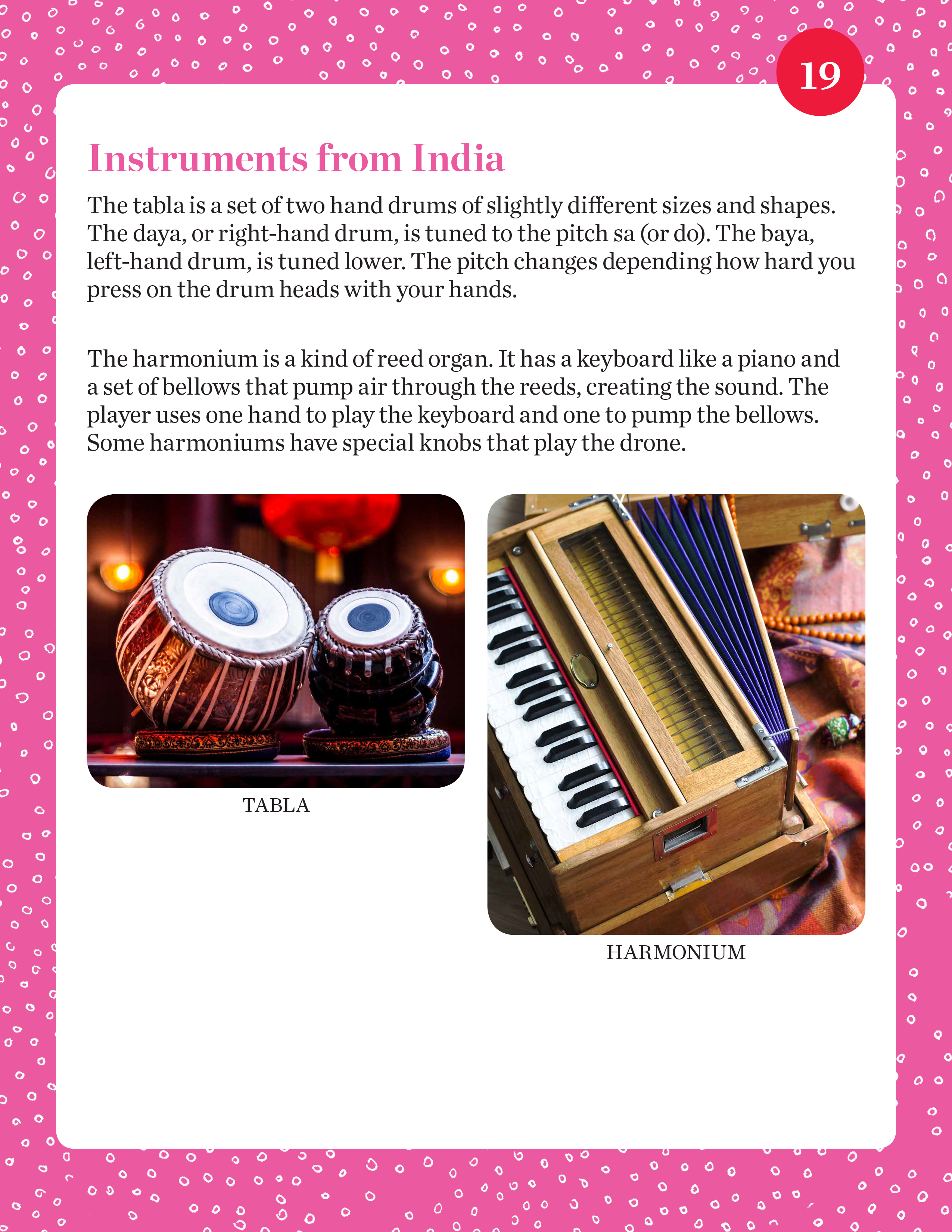 Instruments from India
