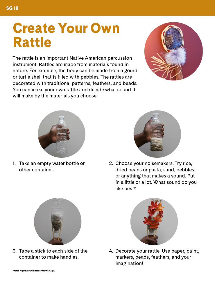 "Create Your Own Rattle" student activity