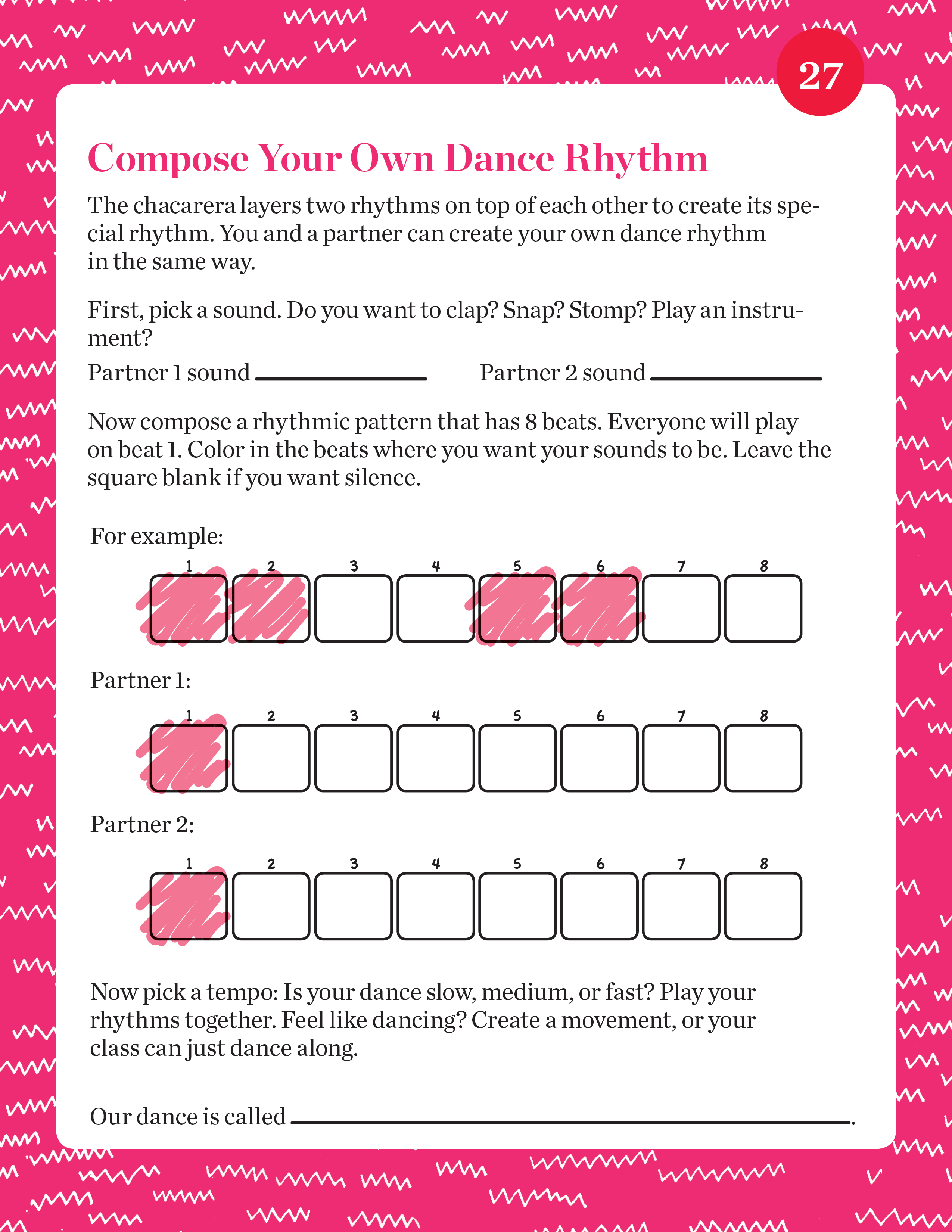 Compose Your Own Dance Rhythm