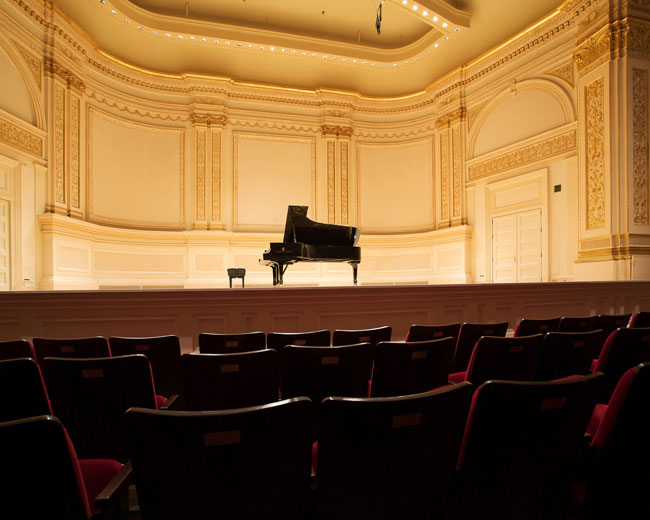 Carnegie Hall Seating Chart View