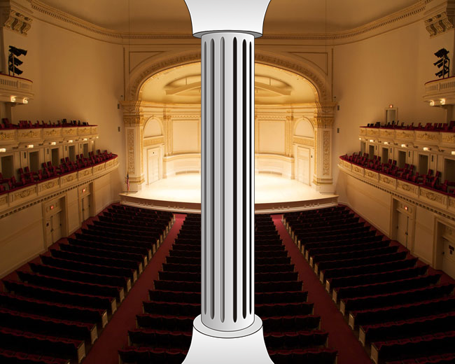 Carnegie Hall Seating Chart View